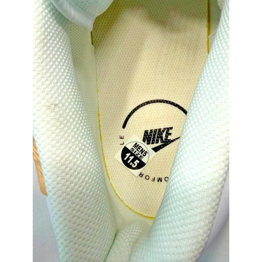 Nike Court Borough Mid 2 White Black Men's Size US 11.5 New CD7782-101